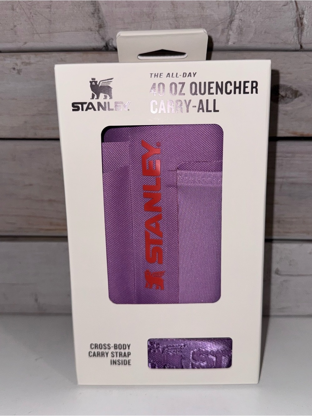 Stanley The All Day 40 oz Quencher Carry-All - Lilac - NWT